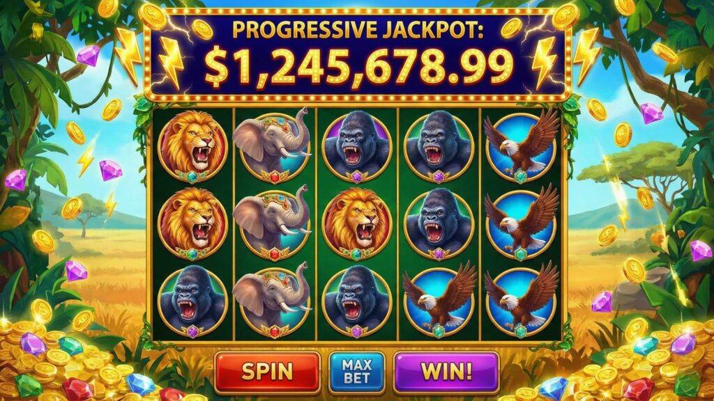 Progressive Jackpots in Animal Slots